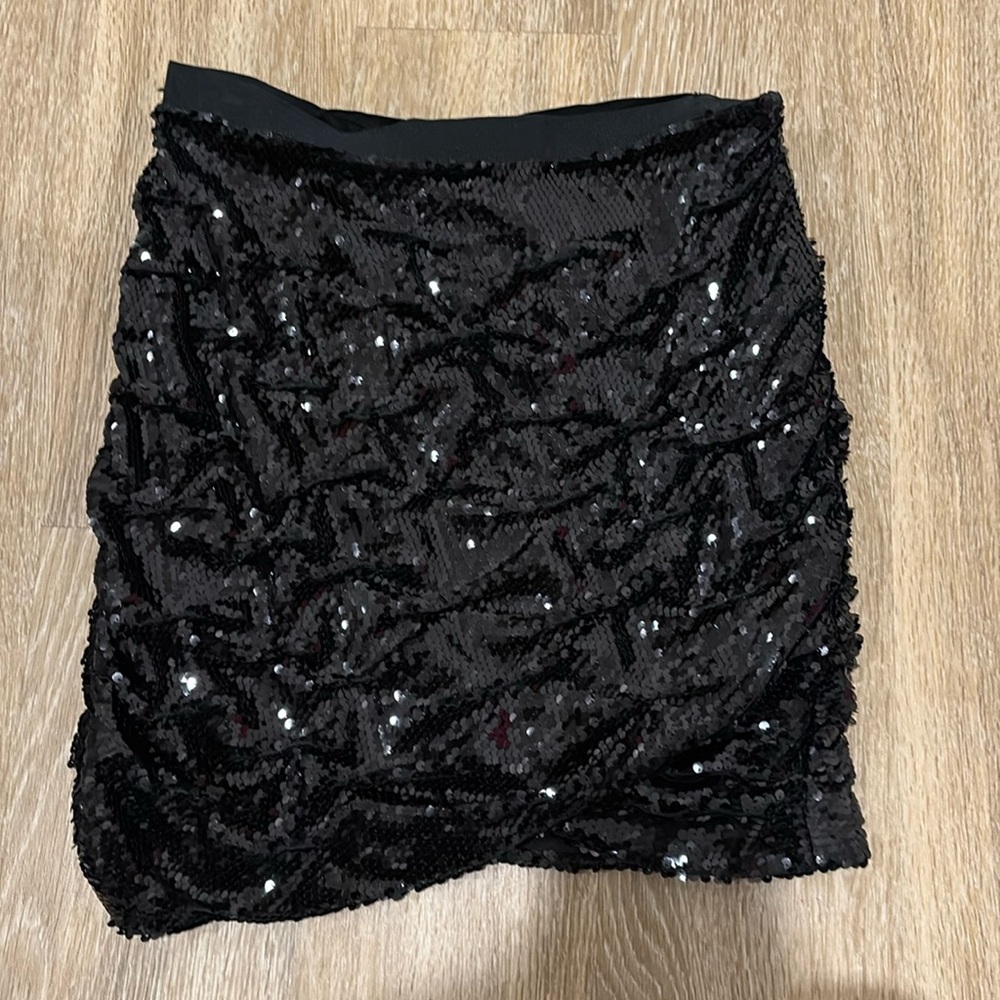 Ronny Kobo Sequin Skirt